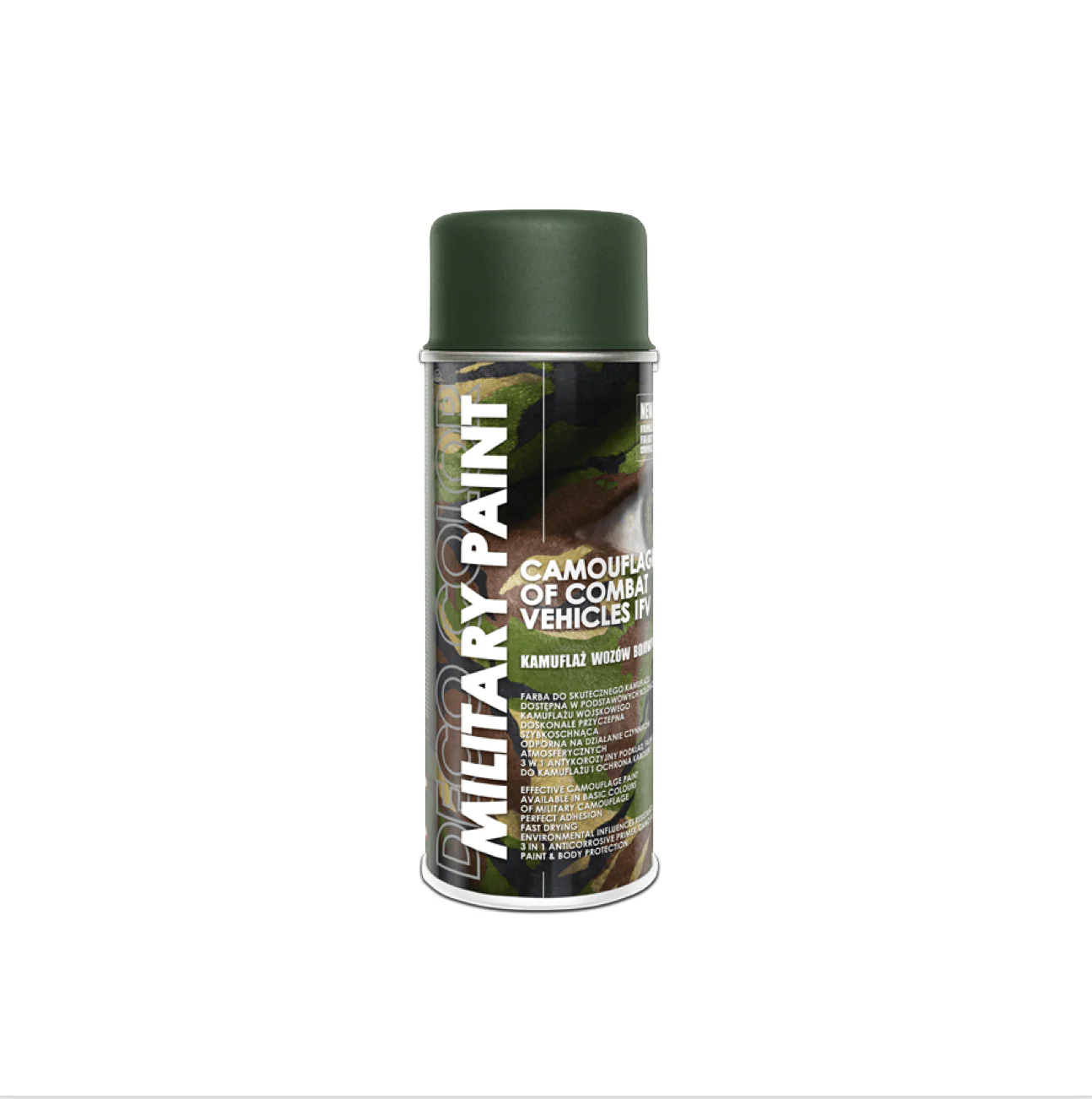 DECO Color Military Paint - Army Camouflage (400ml) - Image 6